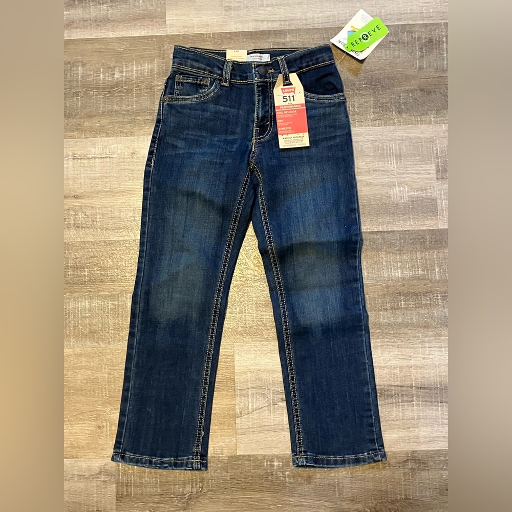 NWT Boys Levi’s 511 performance slim jeans